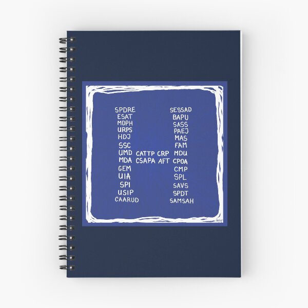 Item preview, Acronyms to digest (in psychiatry) designed and sold by MentaLee.