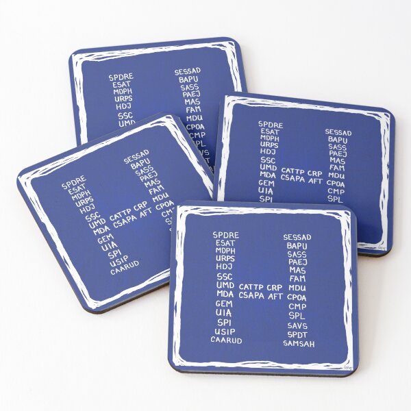 Item preview, Acronyms to digest (in psychiatry) designed and sold by MentaLee.