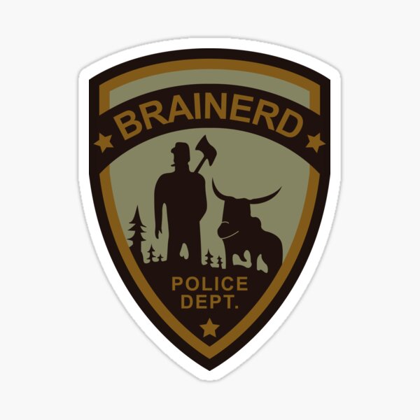 Brainerd Police Department - Fargo (1996) Sticker