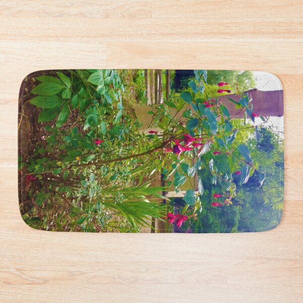 Item preview, #186 |☼| Hardy / Hummingbird Fuchsia Flowers - Portrait Shot (Elsham Hall, Gardens & Country Park) designed and sold by Naean H.F. (Nez Man).