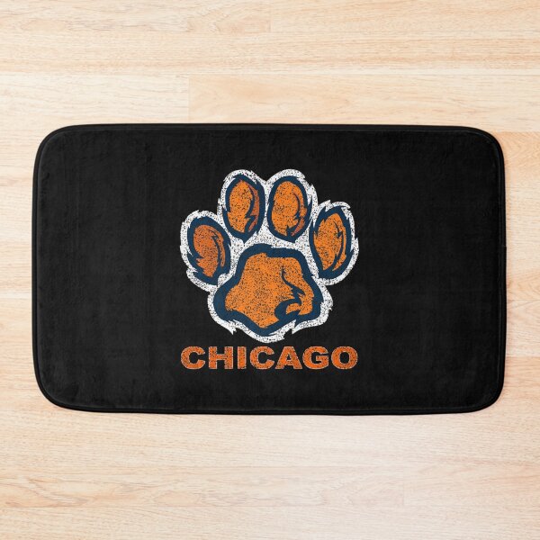 Item preview, Vintage Foot Paw Bear Orange Chicago designed and sold by Crow Loftis.