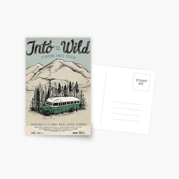 Item preview, Into The Wild Illustrated Film Poster designed and sold by LJefferis78.