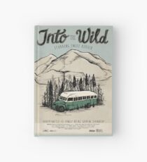 Into The Wild Illustrated Film Poster Hardcover Journal