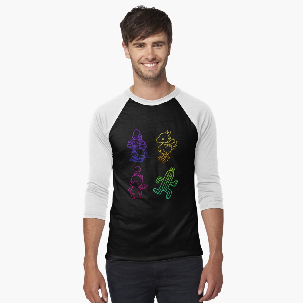 Item preview, Baseball ¾ Sleeve T-Shirt designed and sold by RikDrawsThings.