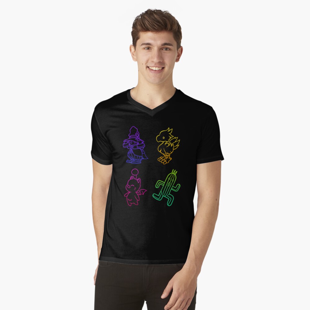 Item preview, V-Neck T-Shirt designed and sold by RikDrawsThings.