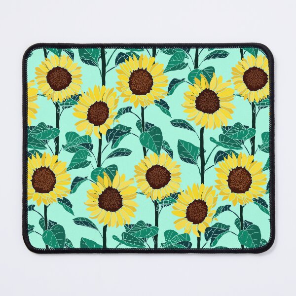 Item preview, Sunny Sunflowers - Mint  designed and sold by TigaTiga.