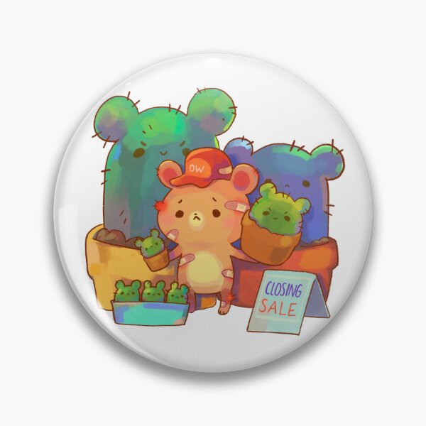 Item preview, Bear Cactus Plant Shop designed and sold by Vooolatility.