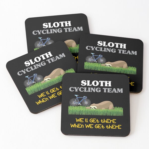 Item preview, Sloth Cycling Team Funny Design For Cyclists And Bicyle Classic T-Shirt designed and sold by marshacryjsy7.