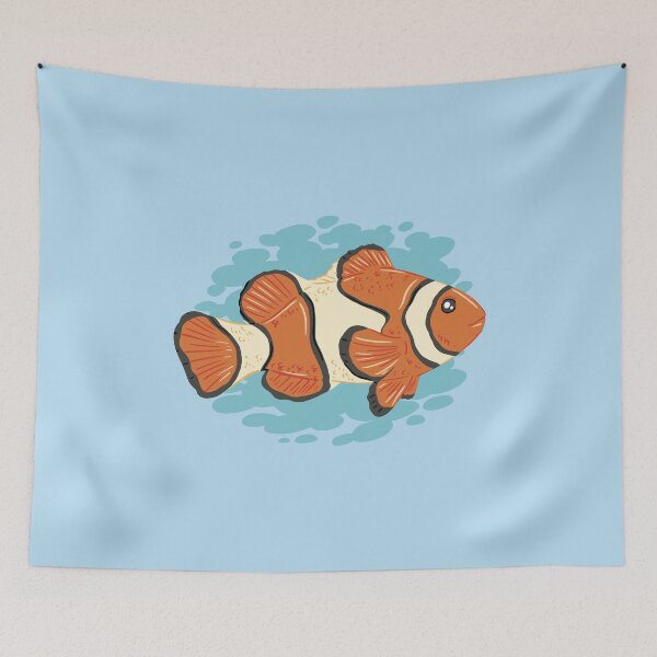 Item preview, Cute clown fish designed and sold by DerSenat.