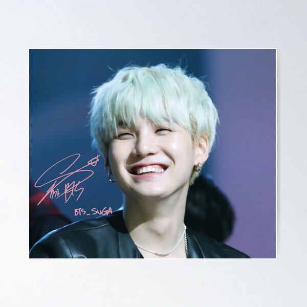 Item preview, BTS Suga Min Yoon-gi designed and sold by SwanForDesigns.