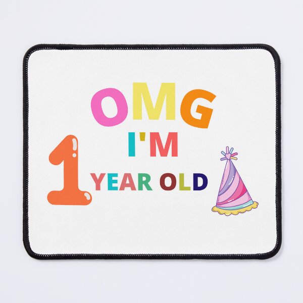 Item preview, OMG I am 1 year old - Funny Baby Birthday designed and sold by OMGCutie.