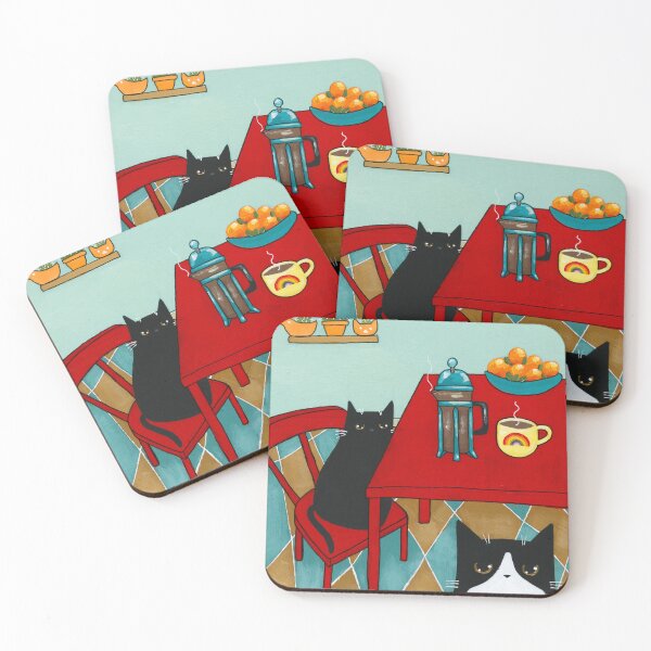 Item preview, Coffee Time designed and sold by KilkennyCat Art.