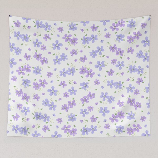 Item preview, Purple Lilac Floral Pattern designed and sold by SoulLiving.