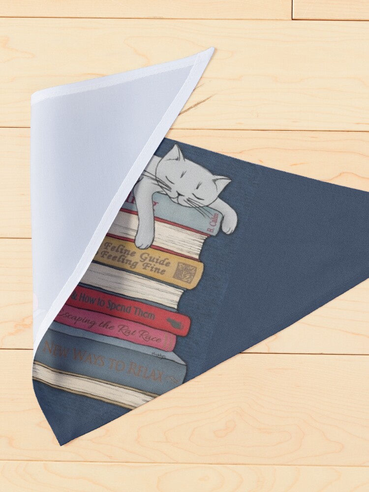 Alternate view of How to Chill Like a Cat Pet Bandana
