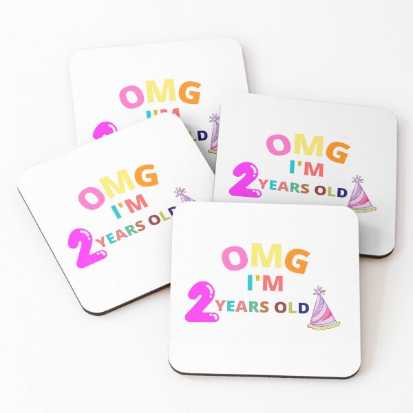 Item preview, OMG I am 2 years old - Funny Baby Birthday designed and sold by OMGCutie.