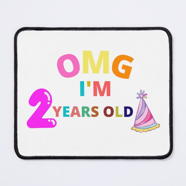 Item preview, OMG I am 2 years old - Funny Baby Birthday designed and sold by OMGCutie.