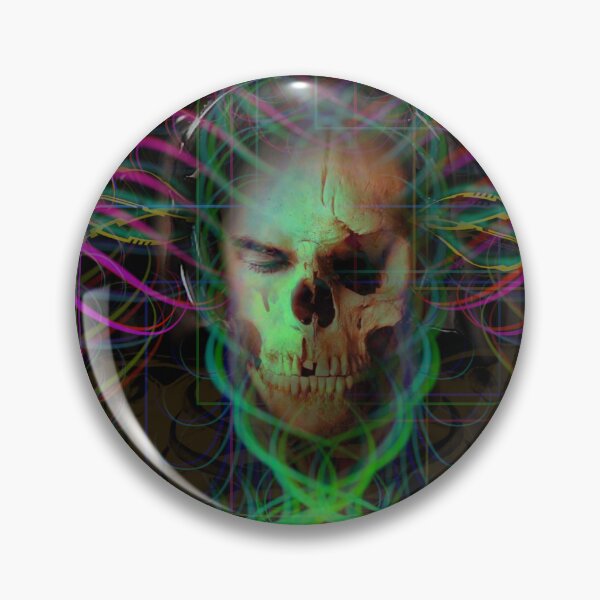Artikelvorschau, Psychedelischer Schädel entworfen und verkauft von Fantasy-art-z.