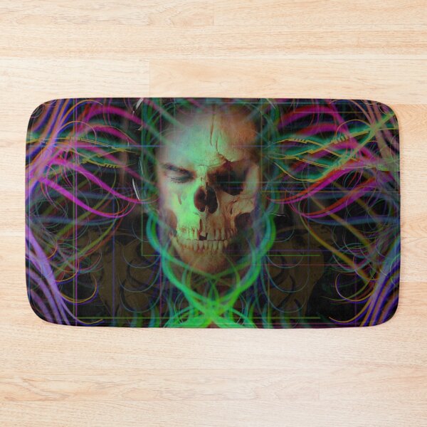Item preview, Psychedelic scull designed and sold by Fantasy-art-z.
