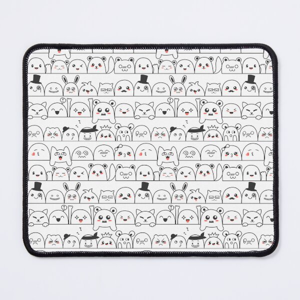 Item preview, Cute funny cartoon faces designed and sold by A Little Shop of Light.