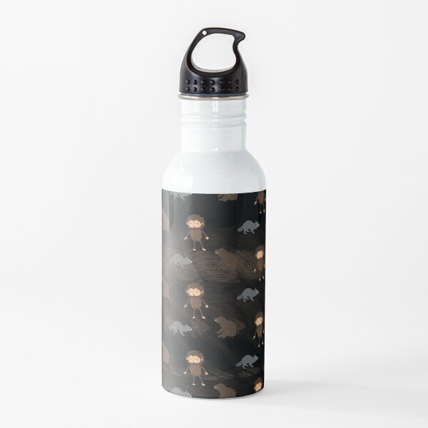 Sneaky Sasquatch Bear Racoon Water Bottle