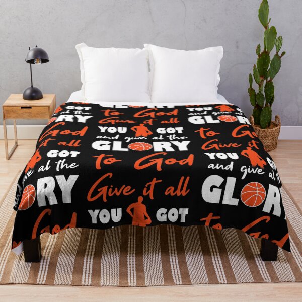 Item preview, Vintage Give It All You Got Glory To God Basketball Player designed and sold by Crow Loftis.