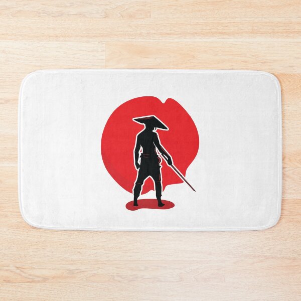 Item preview, Samurai Red Sun Kasa Hat Katana Warrior designed and sold by BakaOutfit.