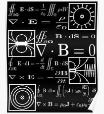 Maxwell's Equations Poster