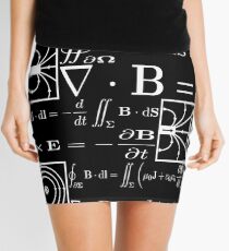 Maxwell's Equations Mini Skirt