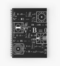 Maxwell's Equations Spiral Notebook