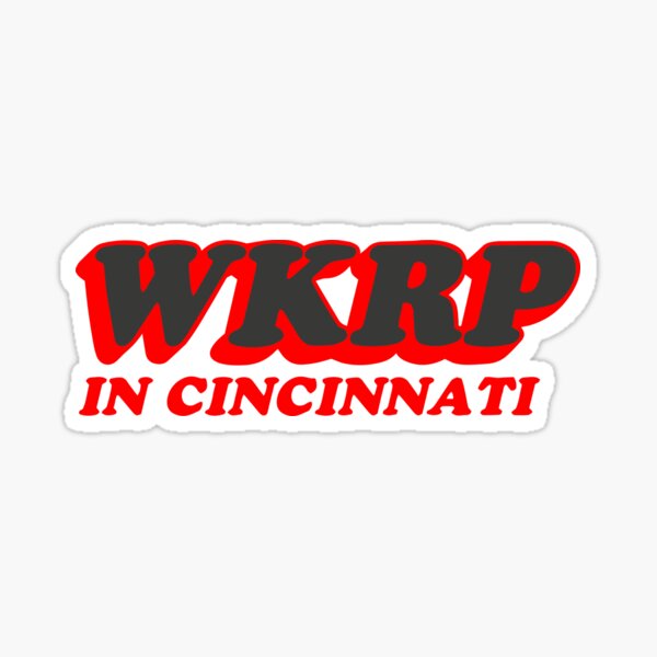 Wkrp In Cincinnati Stickers for Sale