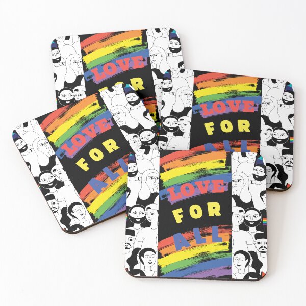 Item preview, Love For All Gay Pride LGBTQ designed and sold by calalassy.