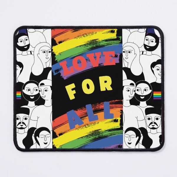 Item preview, Love For All Gay Pride LGBTQ designed and sold by calalassy.