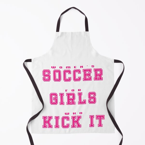 Item preview, Women's Soccer For Girls Who Kick It Sports Slogan Shirt designed and sold by A Little Shop of Light.