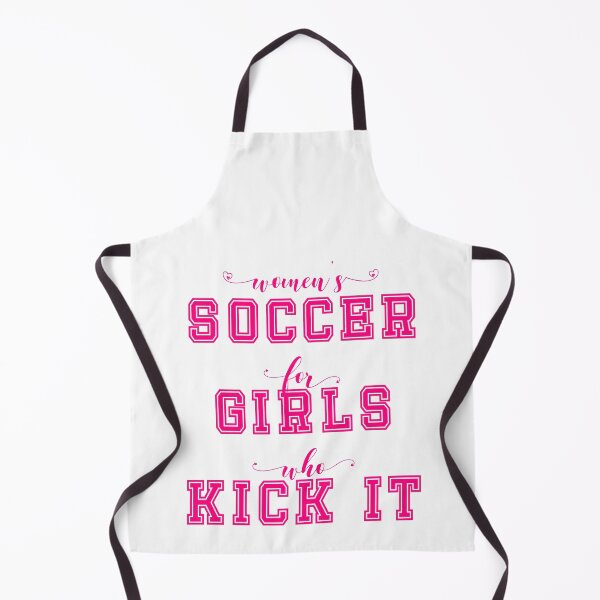Item preview, Women's Soccer For Girls Who Kick It Sports Slogan Shirt designed and sold by A Little Shop of Light.