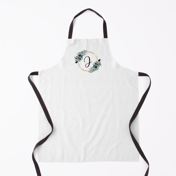 Item preview, Monogram Letter J | Laurels with Gold Borders designed and sold by JustSeasons.