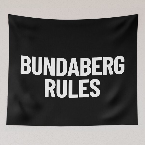 Item preview, Bundaberg Rules Queensland Australia Capital City designed and sold by Legit Hooligan.