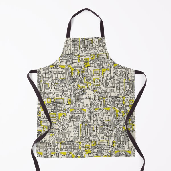 Item preview, Hong Kong toile de jouy chartreuse designed and sold by scrummy.