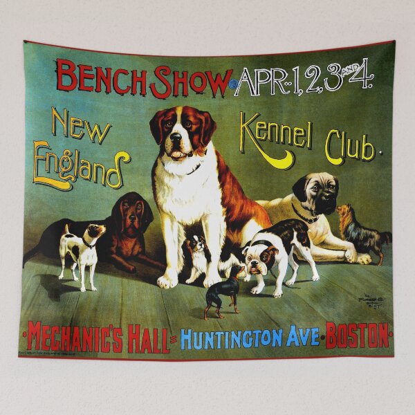 Item preview, New England Dog Show 1890 designed and sold by aapshop.