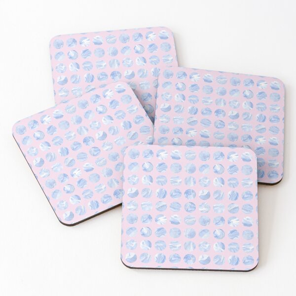 Item preview, blue dots designed and sold by Nadya Gusak.
