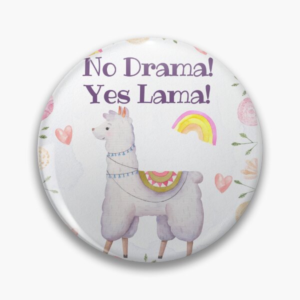 Item preview, No Drama ! Yes Lama ! designed and sold by Trash-Wares.