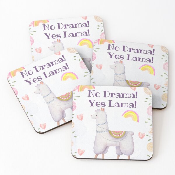 Item preview, No Drama ! Yes Lama ! designed and sold by Trash-Wares.