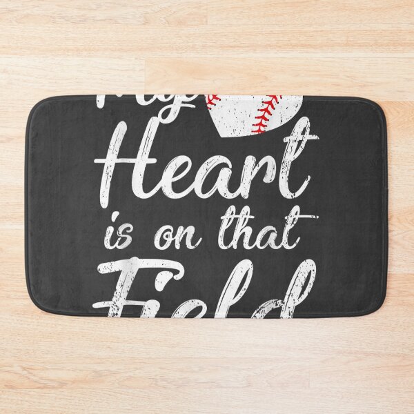 Item preview, My Heart is on That Field Tee Baseball Softball Mom Gifts designed and sold by studiorabit.