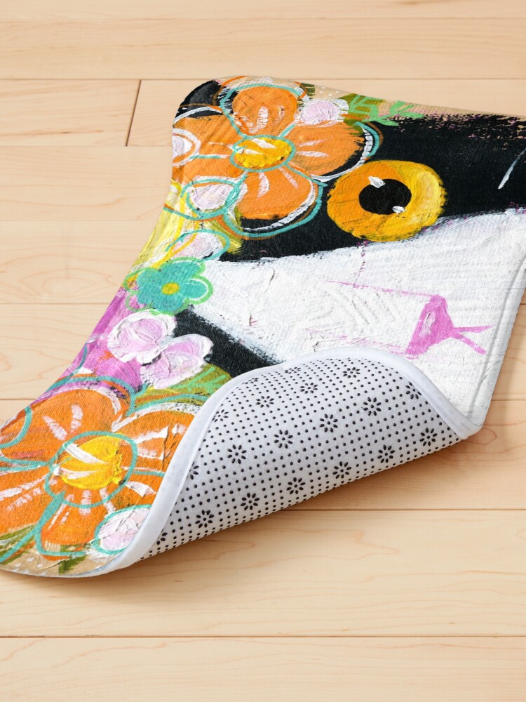 Alternate view of Kitty's Flower Crown Pet Mat