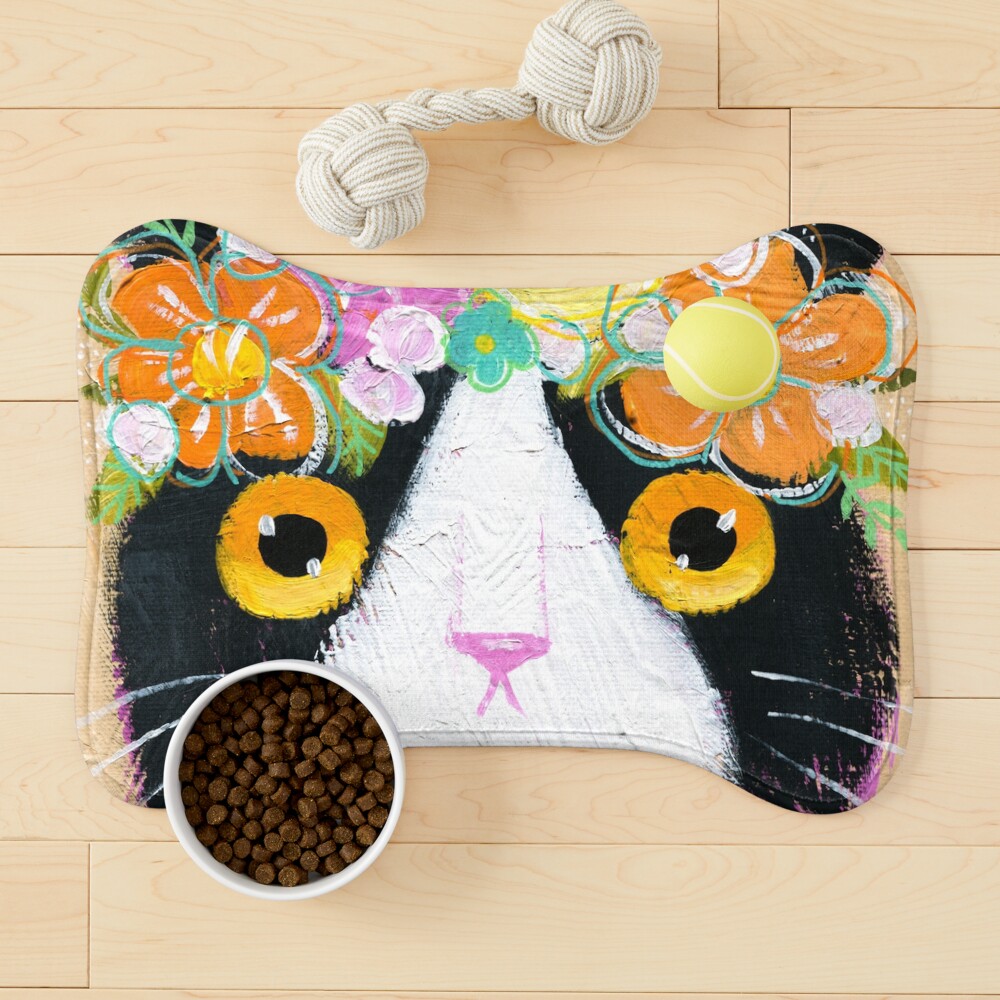 Kitty's Flower Crown Pet Mat
