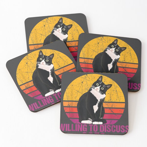 Item preview, Introverted But Willing To Discuss Cats Copy designed and sold by studiorabit.
