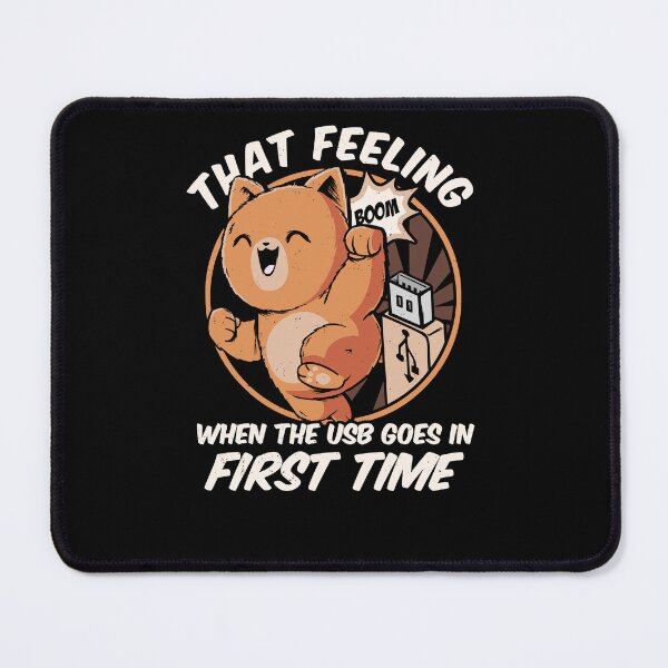 Item preview, When The USB Goes In Funny Tech Support designed and sold by Nerd Shizzle.