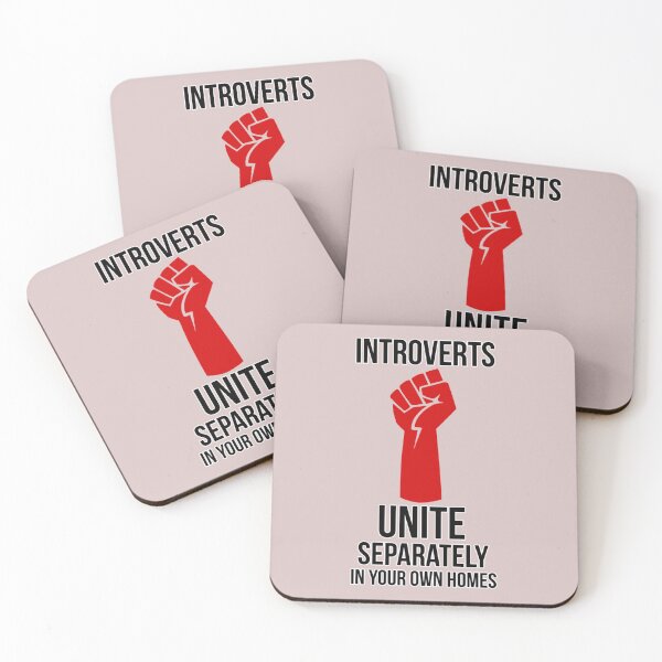 Item preview, Introverts Unite designed and sold by Malastrong.