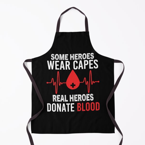 Artikelvorschau, Manche Helden tragen Umhänge Echte Helden spenden Blut entworfen und verkauft von Luna1Shop.