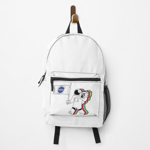 Item preview, Astronaut with boombox And Nasa Flag designed and sold by Talborol.