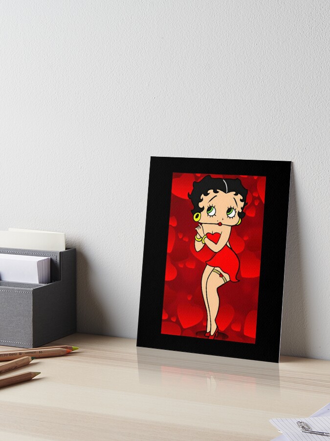 Character Betty Boop | Art Board Print